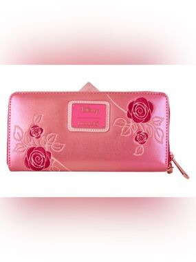 Loungefly Disney Sleeping Beauty Exclusive Iridescent Cosplay Wristlet Wallet